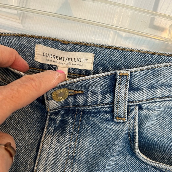 Current Elliott The Soulmate High Rise Slim Straight Jeans - Picture 5 of 11
